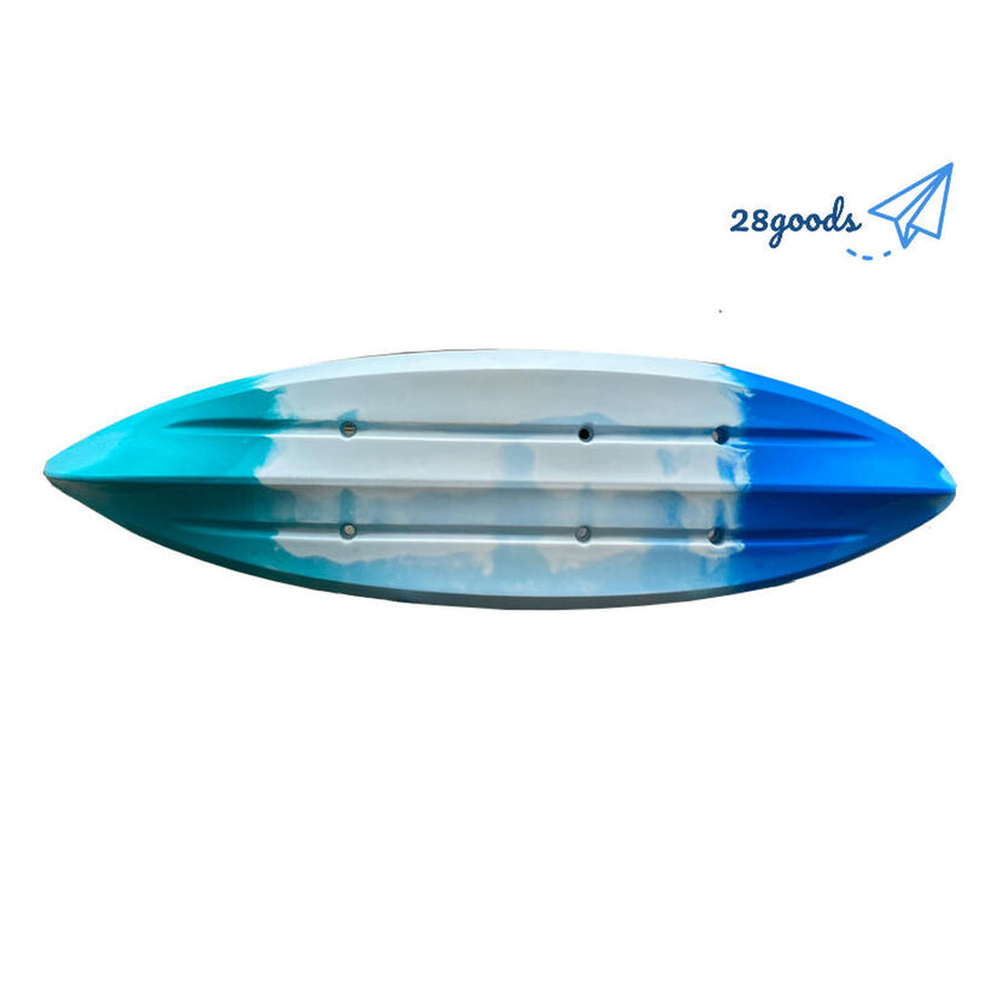 28GOODS 290cm 9'6" Sit-On-Top Solid Rigid 1 Person Kayak with Paddle