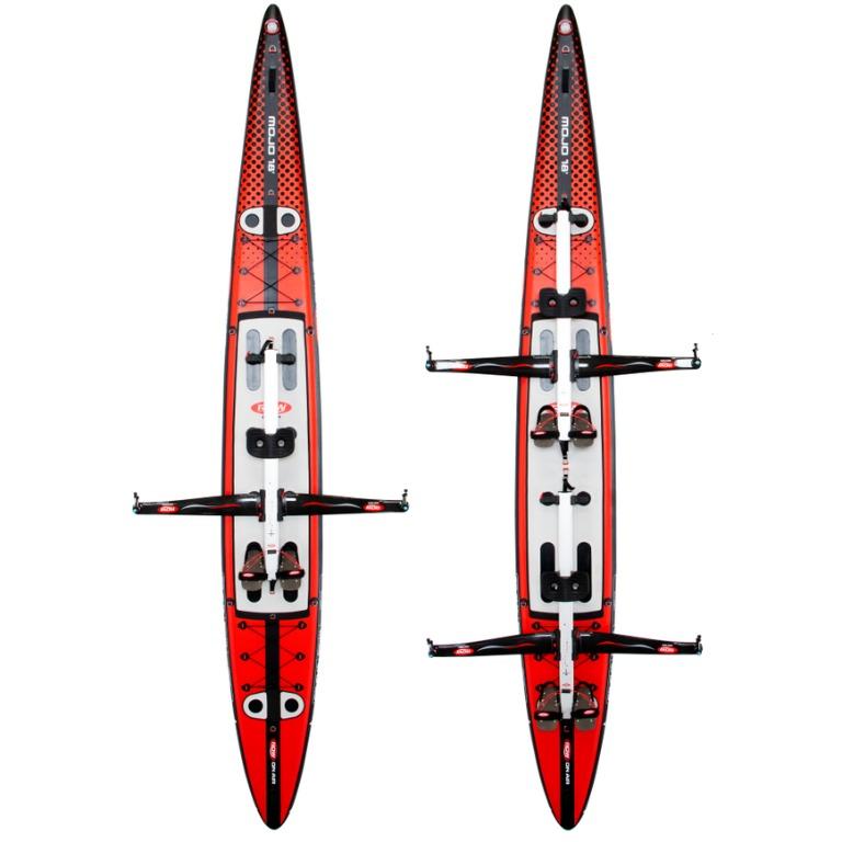 ROWonAir Mojo 18' Inflatable Fast Rowing Board