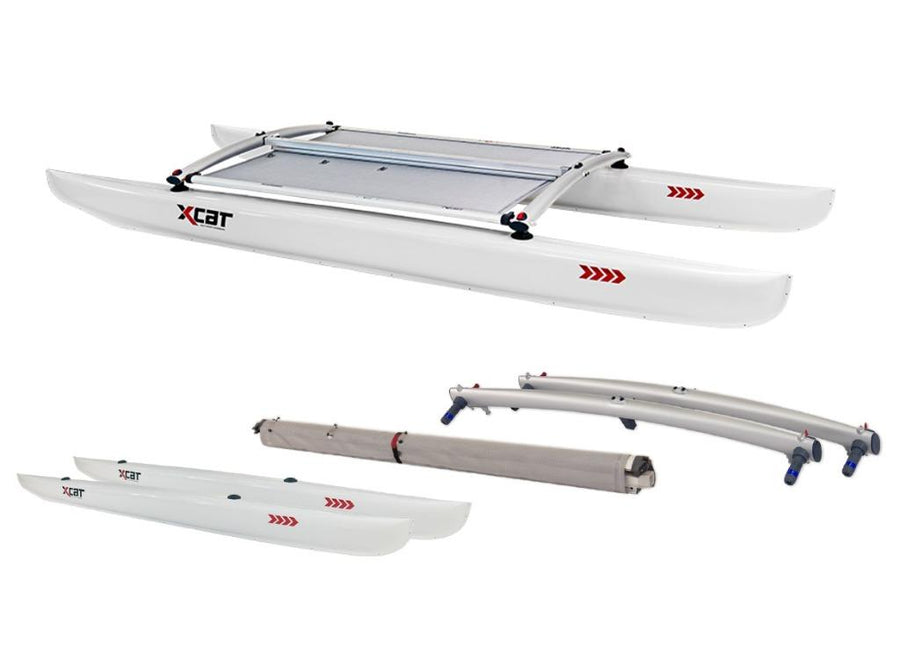 XCAT RowMotion Multi-Sport-Catamaran- a classic reverse rowing motion