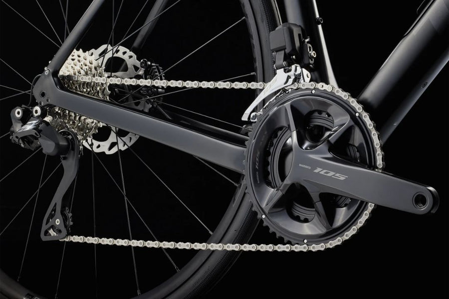 TREK 2023 DOMANE SL 6 GEN 4 ROAD BIKE -SATIN TREK BLACK