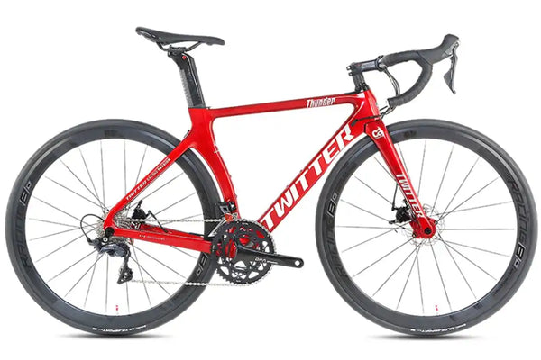 Twitter Thunder-Disc Carbon Fiber Road Bike