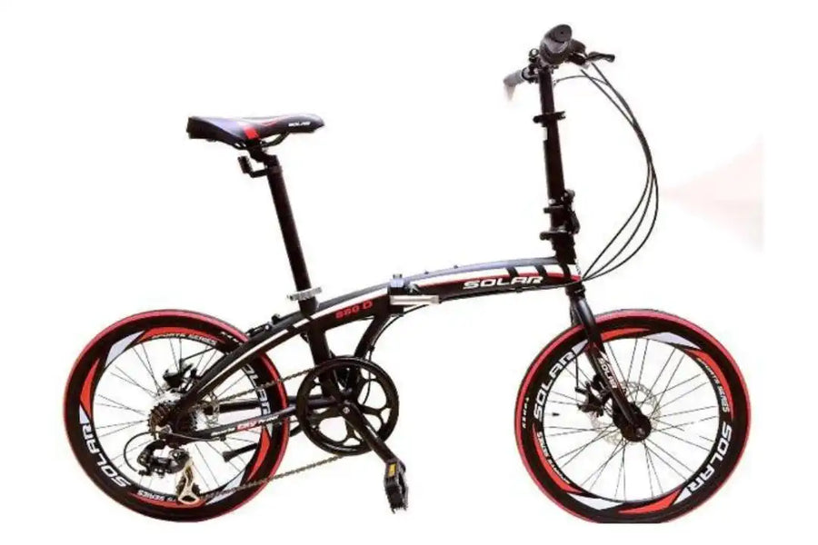 SOLAR FD-880 Aluminum alloy disc folding bike-20"-7 speed