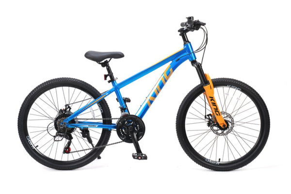 ROYAL BABY RB24-29 KING Aluminum alloy 21-speed front suspension mountain climbing bike - 24