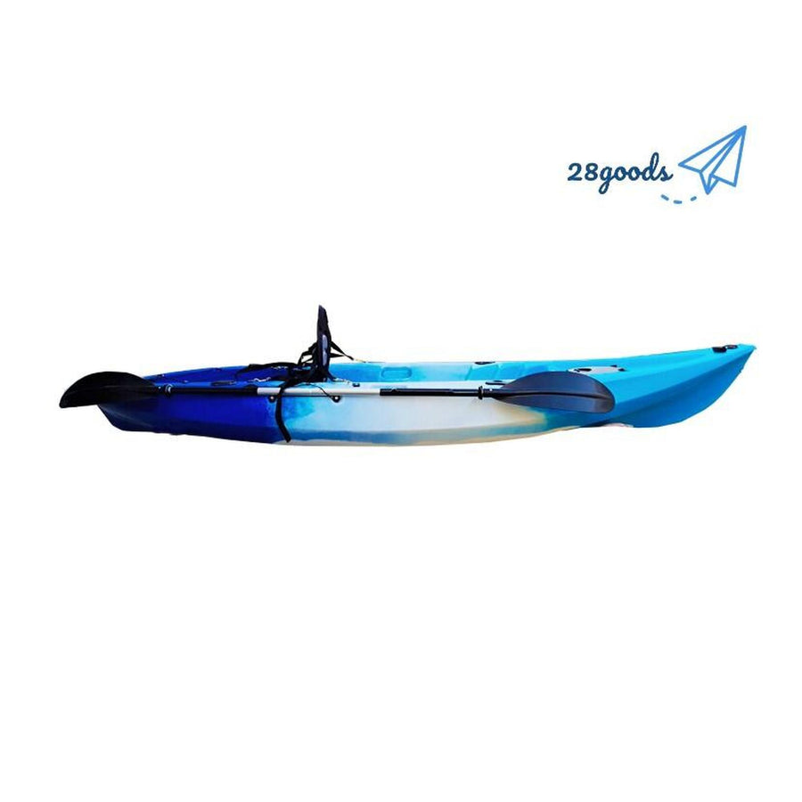 28GOODS  290cm 9'6" Sit-On-Top Solid Rigid 1 Person Kayak with Paddle
