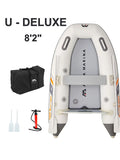 Aqua Marina U-Deluxe Inflatable Speed Boat Series 8'2"