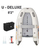 Aqua Marina U-Deluxe Inflatable Speed Boat Series 8'2"