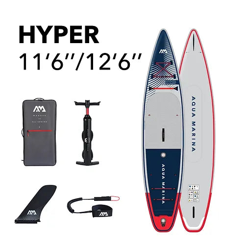 2023 Aqua Marina Hyper 3.5M 11'6 / 3.81M 12'6 TOURING SUP board Paddle board