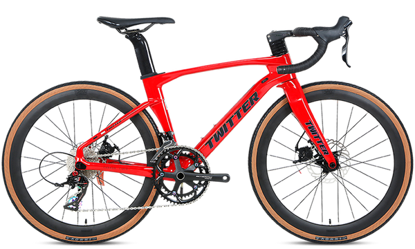 Twitter Freedom-Disc Carbon Fiber 24" Wheel Road Bike