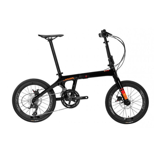 Java Aria 20" 406 Carbon Folding Bike Shimano 18 Speeds Disc Brake
