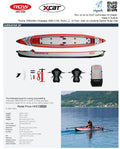 ROWonAir Mojo 18' Inflatable Fast Rowing Board