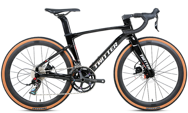 Twitter Freedom-Disc Carbon Fiber 24" Wheel Road Bike